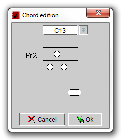 C13 chord